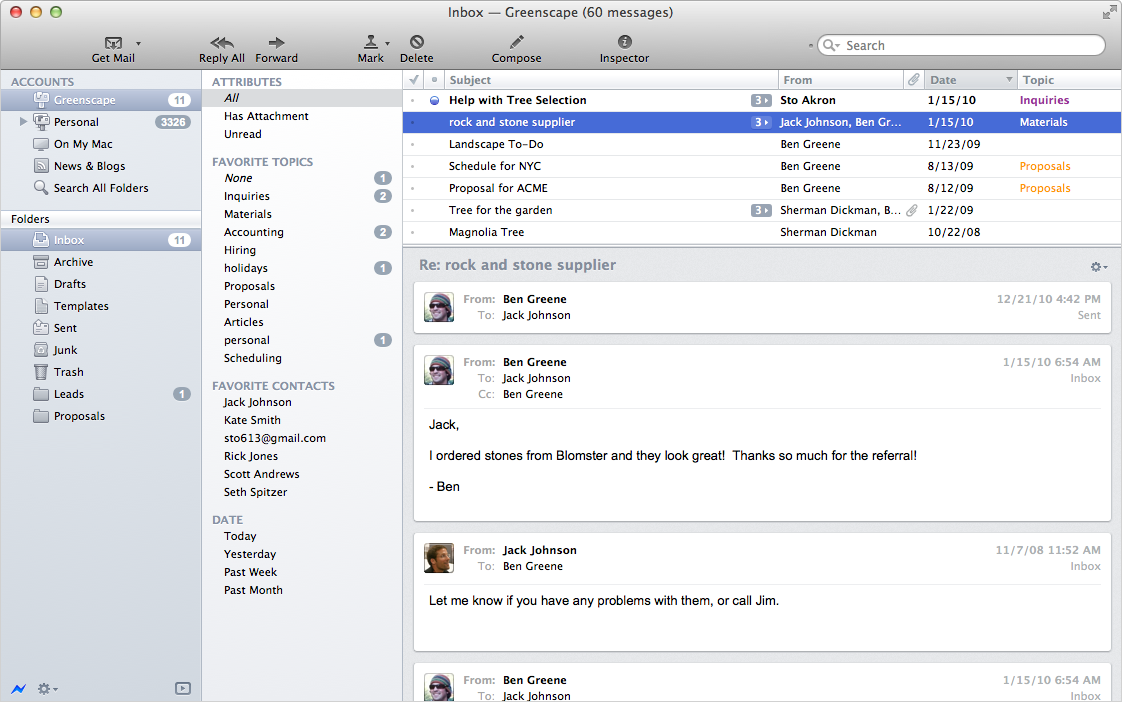 mail client for mac exchange