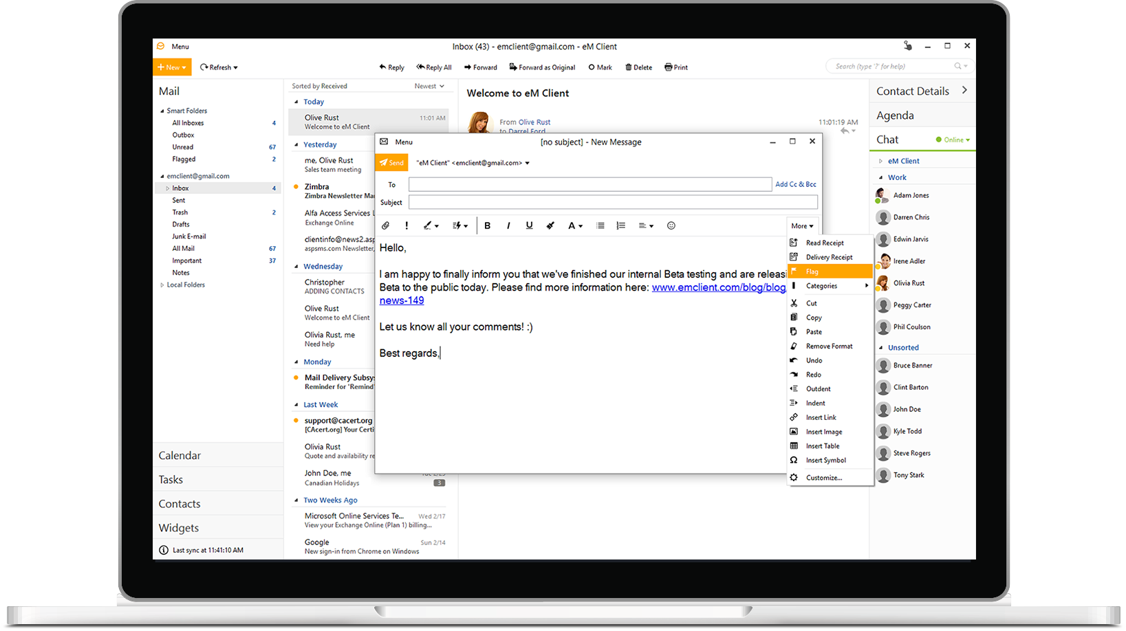 mail client for mac exchange